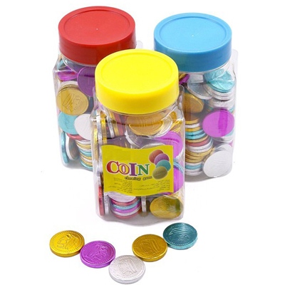 Colorful Coin Gum